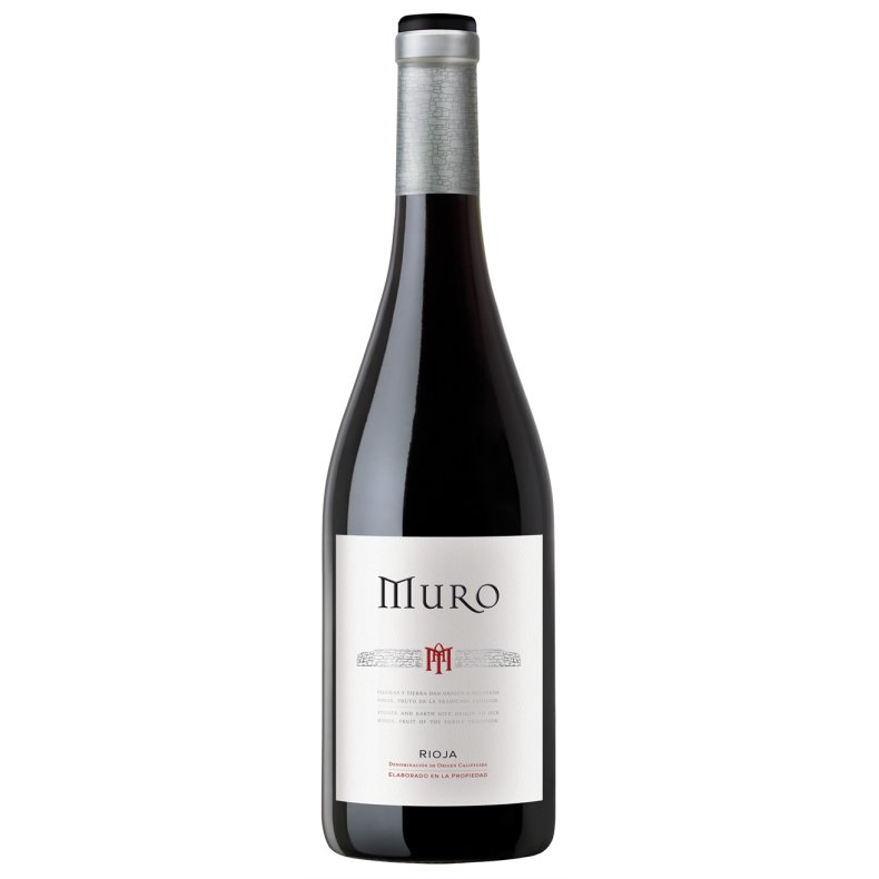 Muro KLASSE Crianza fra Rioja Alavesa, 100% Tempranillo. Et kup ved 6 flasker